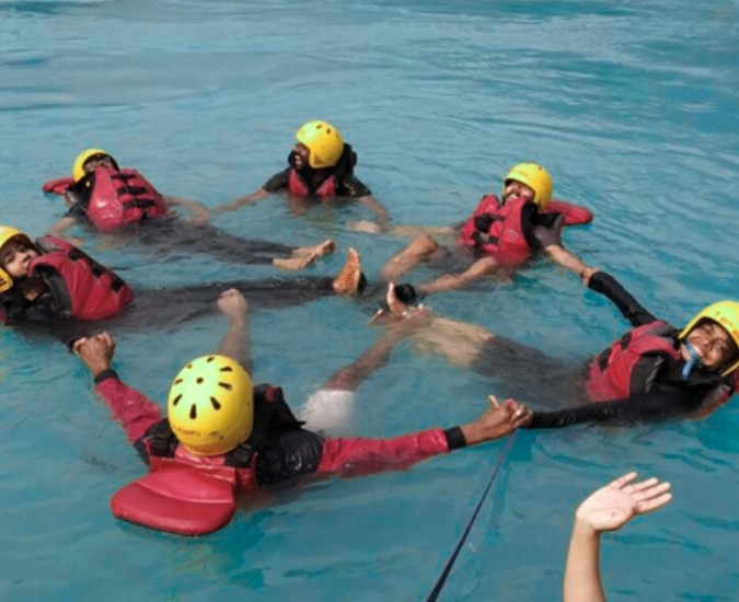Body Surfing in Rishikesh